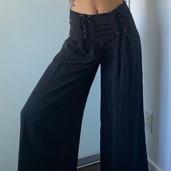 Palazzo Wide Leg Pants - Picture 1 of 2